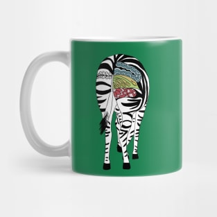 Buntes Zebra Mug